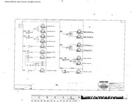Burlington Northern Engineering Drawing, Wastewater Treatment Facility at Interbay, Washington, 1978