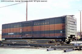 Burlington Northern Passenger Car at Denver, Colorado, 1981