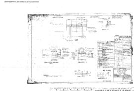 Northern Pacific Engineering Drawing: Safety Walk, Bridge 145, West of Bozeman, Montana, undated
