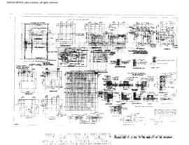 Northern Pacific Engineering Drawing, Depot at Ellensburg, Washington, 1966