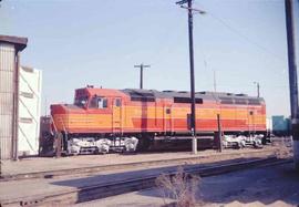 Doyle Mccormack'S Diesel Locomotive Number 743 at Portland, Oregon, circa 1980.