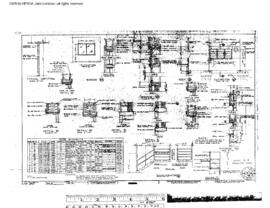 Great Northern Engineering Drawing, Pier 88 Warehouse and Offices at Seattle, Washington, 1971