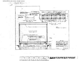 Great Northern Engineering Drawing, Immigration-Customs Building at Blaine-White Rock, Washington...