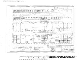 Great Northern Engineering Drawing, Commissary - Pullman Service Building - King Street Coach Yar...