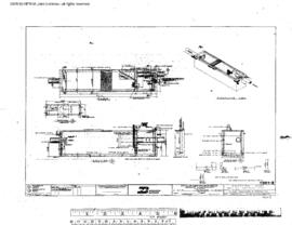 Great Northern Engineering Drawing, Diesel Fueling Facilities at Whitefish, Montana, 1971