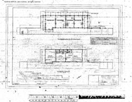 Great Northern Engineering Drawing, Depot at Skagit Valley, Washington, 1967