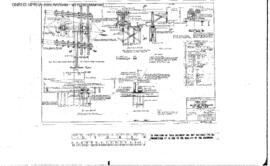 Camas Prairie Railroad Engineering Drawing: Detail Falsework Piers, Bridge 50.1 - Clearwater Rive...