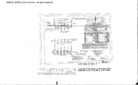 Great Northern Engineering Drawing: General Plan, Bridge 398 - Private Underpass, West of Tampico...