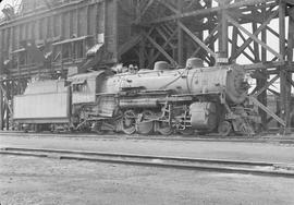 Northern Pacific steam locomotive 1794 at Spokane, Washington, in 1950.