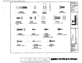 Burlington Northern Engineering Drawing, Al3C Building 20 Foot X 28 Foot  at Pasco, Washington, 1982