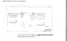Northern Pacific Engineering Drawing: Detail of Abutment, Bridge 63 (81), West of Highview, Monta...