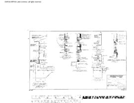 Northern Pacific Engineering Drawing, Tool House and Garage at Kelso, Washington, 1966