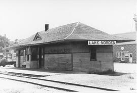 Great Northern Depot at Lake Norden, South Dakota, 1967