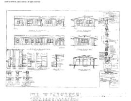 Spokane, Portland, and Seattle Railway Engineering Drawing, Combination Yard and Freight Office a...
