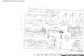 Northern Pacific Engineering Drawing: General Plan/Detail Abutment, Bridge 47 - Skookumchuck Rive...