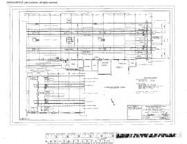 Great Northern Engineering Drawing, Diesel Repair Shop at Havre, Montana, 1970