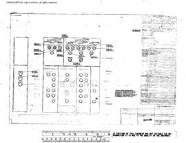 Northern Pacific Engineering Drawing, Car Shop, One Spot at Missoula, Montana, 1968