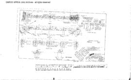 Northern Pacific Engineering Drawing: Plan - Elevation - Sections, Bridge 114 - Canal, South of O...