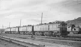 Chicago, Milwaukee, St. Paul & Pacific Railroad Company electric locomotive number E-49 at Bu...