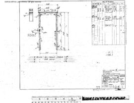 Great Northern Engineering Drawing, Pier 88 Warehouse and Offices at Seattle, Washington, 1948