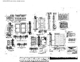 Northern Pacific Engineering Drawing, Warehouse for Ryan Fruit Company at Bozeman-Livingston, Mon...