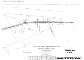 Plat Map of Northern Pacific Facilities at Titlow, Washington, 1914