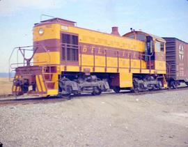 Tacoma Municipal Belt Line Railway Diesel Locomotive Number 902 at Tacoma, Washington, circa 1955.