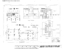 Spokane, Portland, and Seattle Railway Engineering Drawing, Unloading Platform at Portland, Orego...