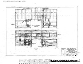 Great Northern Engineering Drawing, Pier 88 Warehouse and Offices at Seattle, Washington, 1947