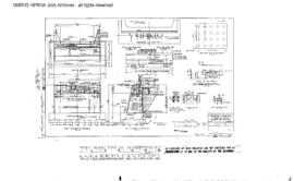 Camas Prairie Railroad Engineering Drawing: Abutment/Pipe/Railing, Bridge 1 - Highway, South of S...