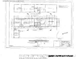 Great Northern Engineering Drawing, Building for Signal Maintainer, Linemen and Track, Metal at L...