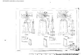 Northern Pacific Engineering Drawing: Detail Piers 1/2/3, Bridge 38 - Snohomish River, South of S...