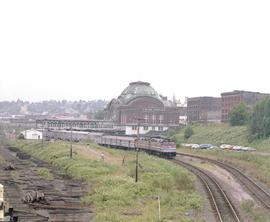 Amtrak Union Station at Tacoma, Washington, in 1984.