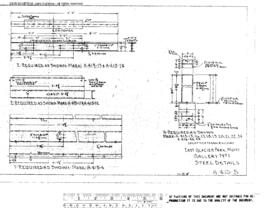 Great Northern Engineering Drawing, Power Plant at East Glacier Park, Montana, undated