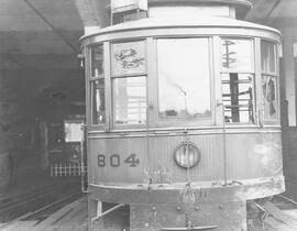 Seattle Municipal Railway Car 804, Seattle, Washington, 1923