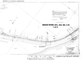 Plat Map of Northern Pacific Facilities at Snake River Junction, Washington, undated