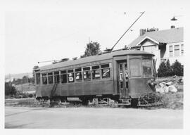 Seattle & Rainier Valley Railway Car 40 in Seattle, Washington, 1935