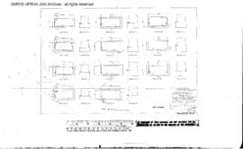 Northern Pacific Engineering Drawing: Cavity Plans, Piers, Bridge 3.2 - Lake Pend Oreille, West o...