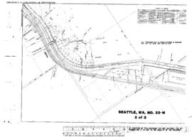 Plat Map of Northern Pacific Facilities at Seattle, Washington, 1914