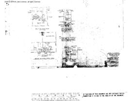 Northern Pacific Engineering Drawing, Yard Office and Enginemen's Service Building at Yakima, Was...