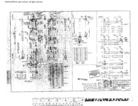 Great Northern Engineering Drawing, Coach Repair Building - King Street at Seattle, Washington, 1959