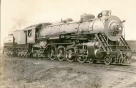 Great Northern Railway steam locomotive 2501 at Interbay, Washington in 1925.