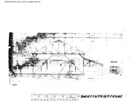 Northern Pacific Engineering Drawing, Docks at Tacoma, Washington, 1969