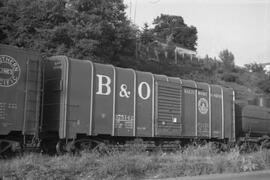 Baltimore and Ohio Boxcar 375142, Bellingham, Washington, undated