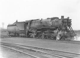 Great Northern Steam Locomotive 3397 at at Hillyard, Washington, 1935