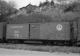 Baltimore and Ohio Boxcar 277865, Bellingham, Washington, undated