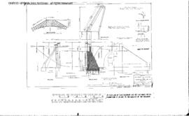 Spokane, Portland and Seattle Railway Engineering Drawing: Abutments, Bridge 44.3 - Woodard Creek...