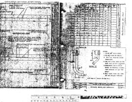 Northern Pacific Engineering Drawing, Tie Treating Plant Garage at Paradise, Montana, 1979