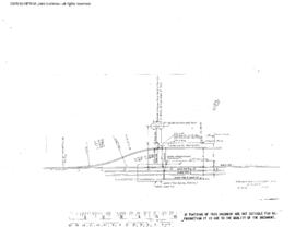 Spokane, Portland, and Seattle Railway Engineering Drawing, Diesel Fueling Facilities at Wishram,...
