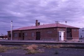 Burlington Northern Station.at Kennewick, Washington, in 1983.